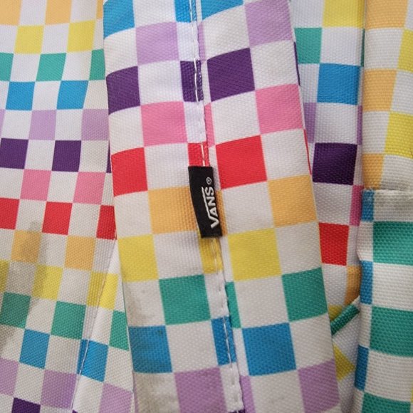 VANS Old Skool III Rainbow Checkerboard Backpack Casual School Outdoors main image 4